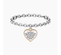 BRACCIALE CON CIONDOLO CUORE AMICIZIA DONNA KIDULT