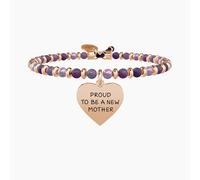 Bracciale Donna KIDULT SPECIAL MOMENT 731437 Acciaio Rosè Cuore Mamma F.P.