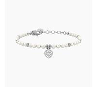 KIDULT - Bracciale con perle e cuore