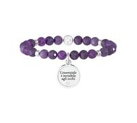 KIDULT - Bracciale Donna Ametista - L'essenziale è invisibile agli occhi - Antoine de Saint-Exupéry - 732108