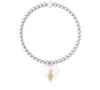 Bracciale Elastico Donna KIDULT FREE TIME 731966 Acciaio Nota Musicale F.P.