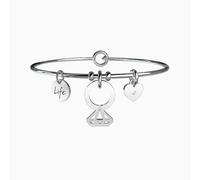 Bracciale Donna KIDULT LOVE 231576 Acciaio inossidabile Diamante Anello F.P.