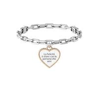 BRACCIALE CIONDOLO CUORE FELICITA' KIDULT