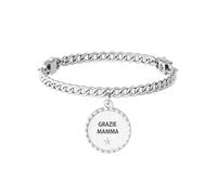 KIDULT - Bracciale in acciaio 316L cristalli | Family