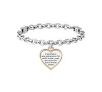 BRACCIALE CON CIONDOLO CUORE AMICIZIA DONNA KIDULT