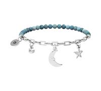 KIDULT - Bracciale in acciaio 316L agata cristalli | Symbols