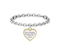 Bracciale Donna KIDULT PHILOSOPHY 732003 Acciaio Cuore Virginia Woolf F.P.