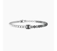 KIDULT - Bracciale in acciaio 316L agata cristalli | Energy Stone