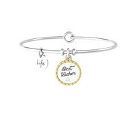 KIDULT - Bracciale in acciaio 316L e PVD Gold | Love