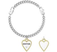 Bracciale Donna KIDULT LOVE 731940 Acciaio GRATITUDE F.P.