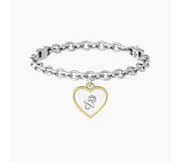 KIDULT - Bracciale in acciaio 316L PVD giallo cristalli | Moments