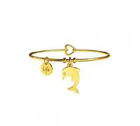 KIDULT - Bracciale in acciaio 316L Pvd Gold | Animal Planet