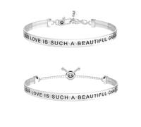 KIDULT - Bracciale Unisex - Amore | Caos - Love - 732358