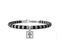 Bracciale Uomo KIDULT SPIRITUALITY 731978 Acciaio Faith Croce F.P.