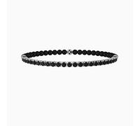 KIDULT - Bracciale con agata nera e acciaio 316L | Symbols