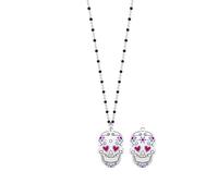 Collana Donna KIDULT SYMBOLS 751009 Acciaio Teschio F.P.