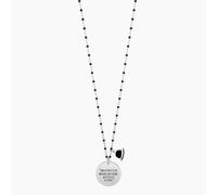 KIDULT - Collana in acciaio 316L | Charlie Chaplin