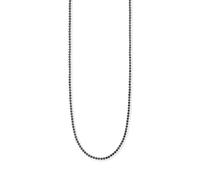 KIDULT - Collana Uomo - Collana con tennis cristalli neri - 851080