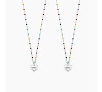 Collana Donna KIDULT LOVE 751088 Acciaio Cuore F.P.