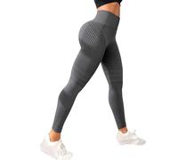 Kiduoua Leggings 3D Anticellulite Solenao Leggings Sportivi Senza Cuciture Push up Scrunch Controllo della Pancia Donna, Pantaloni Yoga a Vita Alta, per Allenamento e Tempo Libero