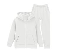 Kiduoua Set Di 2 Pantaloni Della Tuta Con Cappuccio Con Pantaloni Per Sport Abbigliamento Inverno Tempo Libero Per Bambi Jogging Sportiva Joggers Abbigliamento Per Ragazze (7-16)
