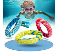 KIDVERSE Anelli Giochi Immersione Piscina Bambini - Giochi Piscina Bambini | Imparare a fare immersioni - Perfetti per le manine dei bambini - Ampia scelta di giocattoli colorati per le immersioni