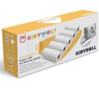 Kidywolf Self Adhesive Paper Rolls for thermic printer 5 pcs.