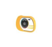 Fotocamera per bambini Kidycam gialla - Impermeabile, Memoria da 16 GB, 8MP, Video 1080p, Effetti Divertenti - Nouvo