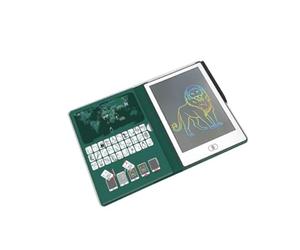 KIDYWOLF - KIDYDRAW Mini - Animali del Mondo - Tablet per disegnare bambini LCD da 8,2" - Ardesia Magica con 30 livelli - Gioco educativo e creativo Nomade da 4 anni