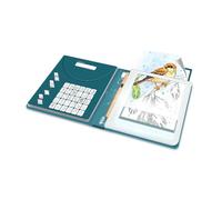 KIDYWOLF KIDYDRAW PAD - Tavoletta da disegno luminosa per bambini, animali 8+