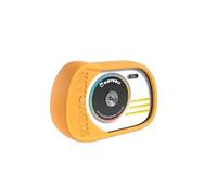 Fotocamera per bambini Kidycam gialla - Impermeabile, Memoria da 16 GB, 8MP, Video 1080p, Effetti Divertenti - Nouvo