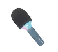 KIDYWOLF - Mikrofon Bluetooth mit Licht blau