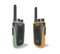 Kidywolf Walkie-Talkies con torcia integrata, ricetrasmettitori portatili bicolo