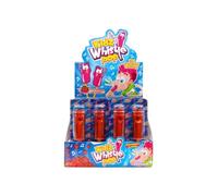 Kidz Whistle Pop | Lecca Lecca a forma i fischietto al gusto gragola | 13g x 32 pezzi
