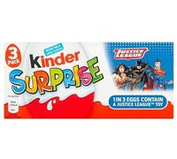 Kidzbuzz - 2 uova a sorpresa per Pasqua, 3 x 20 (60 g), deliziose e deliziose, regalo per Natale, compleanno, Pasqua, confezione da 2