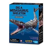 KidzLabs | Scava uno scheletro di Mosasaurus | Resurreccia uno scheletro di un dinosauro | Scava e scopri le ossa dello scheletro | Per bambini dai 8 anni in su