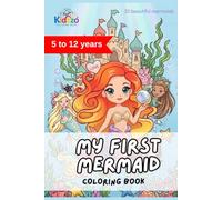 Kidzzo My First Mermaid Coloring Book