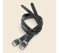 Kieffer Lacci per speroni Secu Leather - Nero