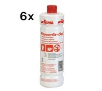 Kiehl Powerfix Gel 1 L x 6 Pezzi, Detergente Anticalcare Profumato WC e Orinatoi