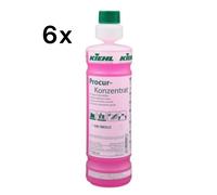 Kiehl Procur Konzentrat 1 L x 6 Pezzi, Detergente Manutentore Lucidante Rapido