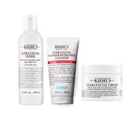 Kiehls - Ultra Facial Cleanser + Toner + Cream Set
