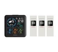 KIENZLE RADIO DCF WEATHER STATION WITH 3 OUTDOOR SENSORS MOD. 15004 EAN 40079220