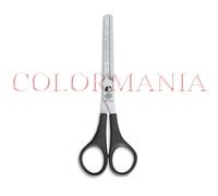 KIEPE FORBICE SCUOLA PER SFOLTIRE 28 DENTI MEZZA LAMA PROFESSIONALE SALONE 6"