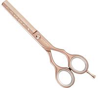 Forbici professionali per sfoltire i capelli Luxury Copper mezza lama 5.5″ - Kiepe. 100% Made in Italy