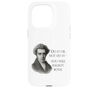 Kierkegaard Citazione Do it or not Filosofo Meme Custodia per iPhone 15 Pro