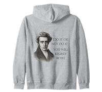 Kierkegaard Citazione Do it or Not Filosofo Meme Felpa con Cappuccio