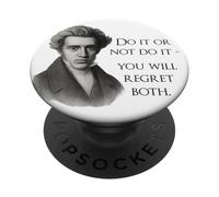 Kierkegaard Citazione Do it or not Filosofo Meme PopSockets PopGrip Adesivo