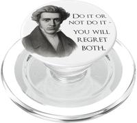 Kierkegaard Citazione Do it or not Filosofo Meme PopSockets PopGrip per MagSafe