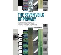 Kieron O'Hara The Seven Veils of Privacy (Copertina rigida)