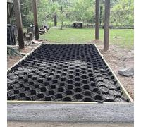 Kies ngitter - Griglia per stabilizzazione e supporto a terra, spessore 5,1 cm, pieghevole, 1 m e 6 m, ideale per aree di argilla bagnata, cortili, parcheggi e paesaggistica